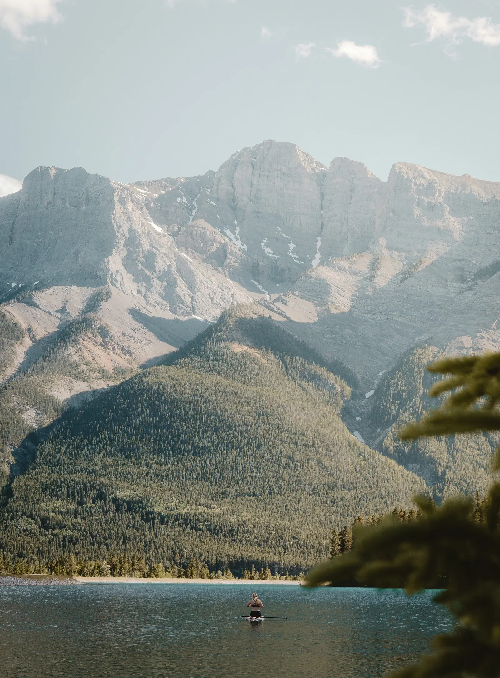 Mountain valley near Canmore